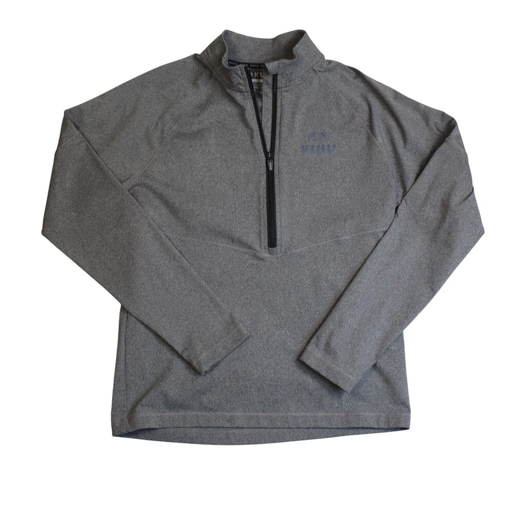 KUIU Pullover Mens Medium Gray Zip Stretch Wicking Performance Outdoor